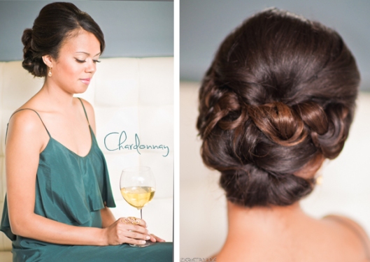 holiday hair style updo
