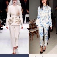 Straight From the Couture Runways: Peplum & Pants